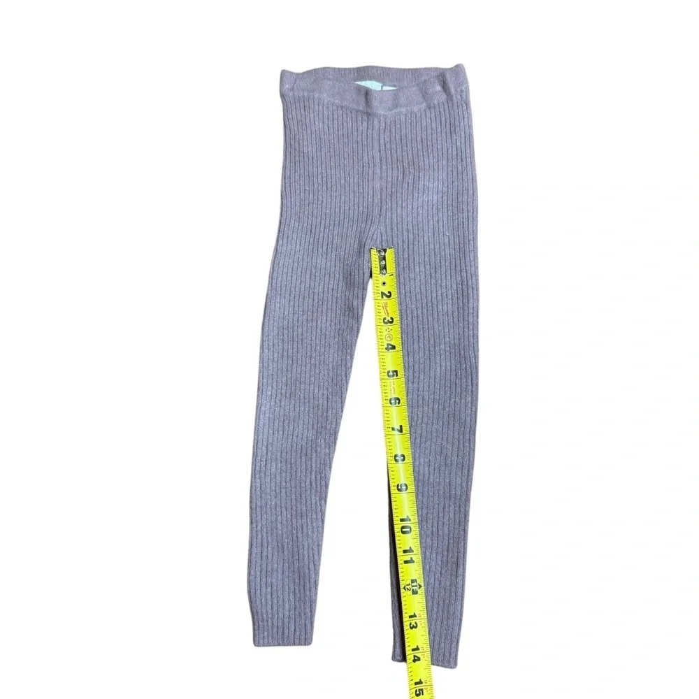Zara| Kids Pink/Mauve Cashmere Knit Pullover and leggings set- Size 3-4 years